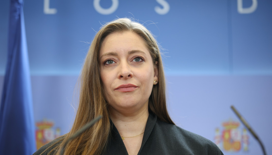 Archivo - La portavoz del grupo parlamentario Popular, Ester Muñoz, durante una rueda de prensa en el Congreso de los Diputados, a 25 de noviembre de 2025, en Madrid (España).