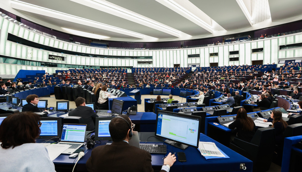 Sesión plenaria del Parlamento Europeo