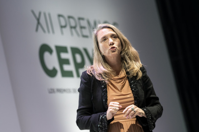 Archivo - La presidenta de Cepyme, Ángela de Miguel