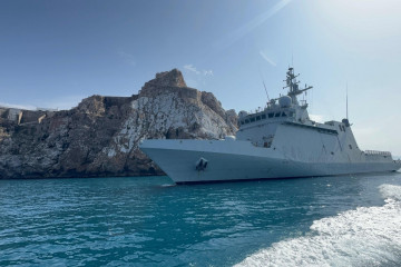 Archivo - El BAM 'Furor' realizando vigilancia marítima