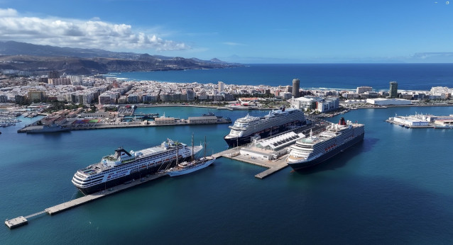 Terminal de cruceros, muelle Santa Catalina, en Las Palmas de Gran Canaria.
