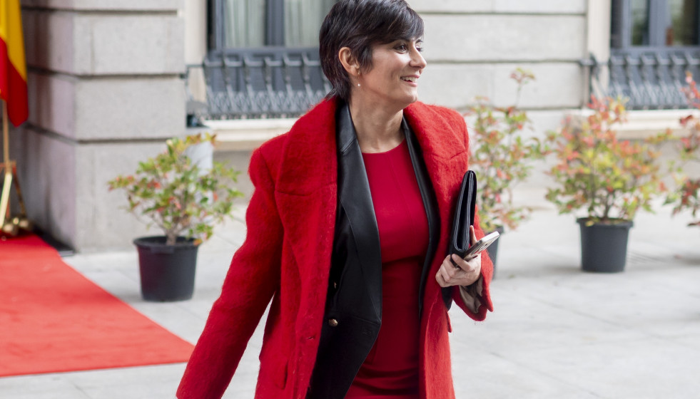 Archivo - La ministra de Vivienda, Isabel Rodríguez, en el Congreso.