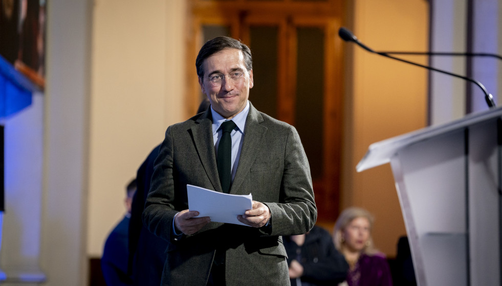 El Ministro de Asuntos Exteriores, Unión Europea y Cooperación, José Manuel Albares
