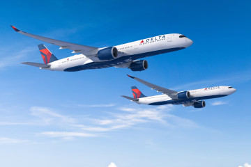 Airbus de Delta Air Lines.