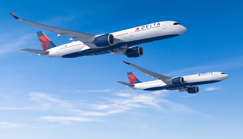 Airbus de Delta Air Lines.
