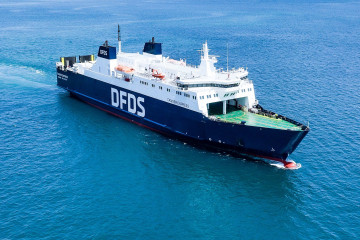 Archivo - Buque de DFDS en una imagen de archivo.