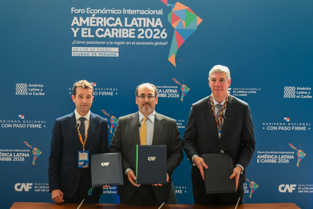 Indra firma un acuerdo con el CAF para acelerar digitalización de servicios públicos de los países miembros.