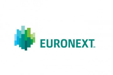 Archivo - Logo del gestor paneuropeo de bolsas y mercados Euronext.