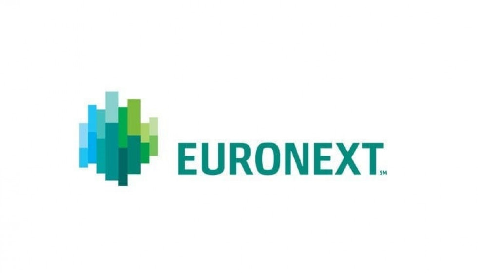 Archivo - Logo del gestor paneuropeo de bolsas y mercados Euronext.