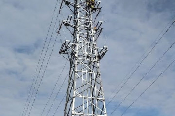 Torre de alta tensión de Endesa