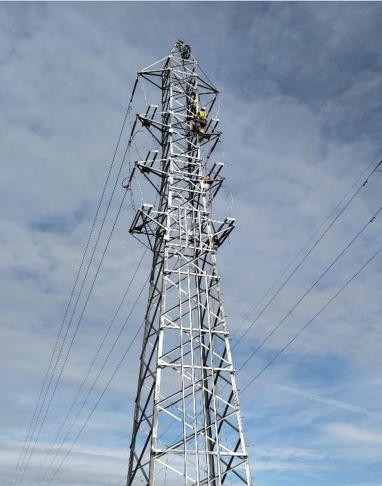 Torre de alta tensión de Endesa