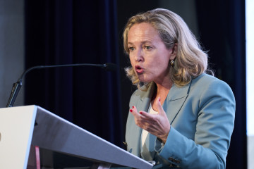 Archivo - La vicepresidenta primera del Gobierno y ministra de Asuntos Económicos y para la Transformación Digital en funciones, Nadia Calviño.