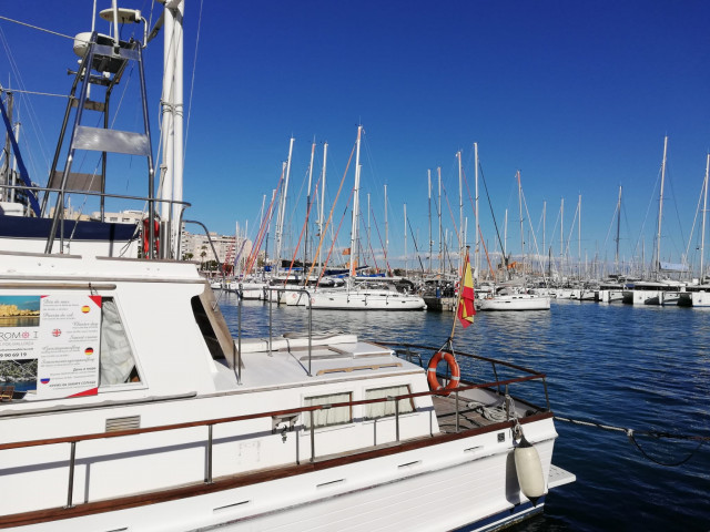 Archivo - Embarcaciones amarradas.