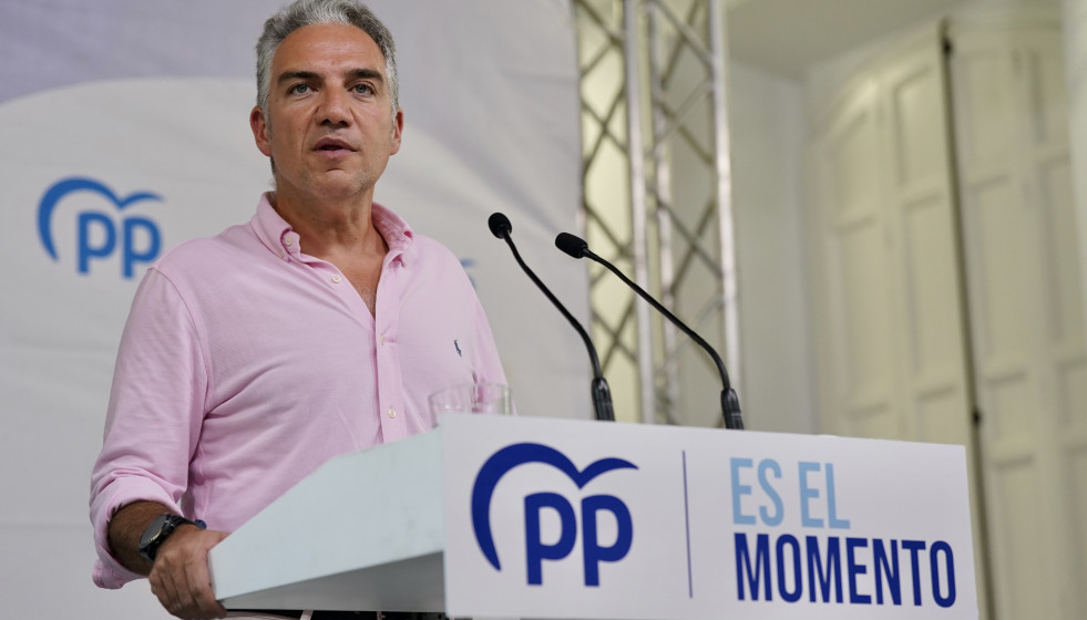 Archivo - Elías Bendodo, vicesecretario del PP