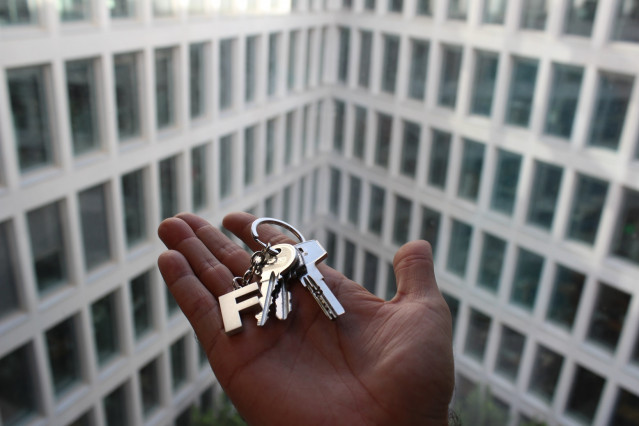 Archivo - Imagen de recurso de las llaves de una vivienda.