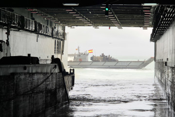 Unidades de la Armada que van a participar en el ejercicio 'Steadfast Dart 26', el más importante de la OTAN en aguas del mar Báltico,