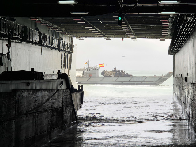 Unidades de la Armada que van a participar en el ejercicio 'Steadfast Dart 26', el más importante de la OTAN en aguas del mar Báltico,