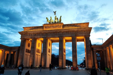 Archivo - Puerta de Brandeburgo (Berlín).