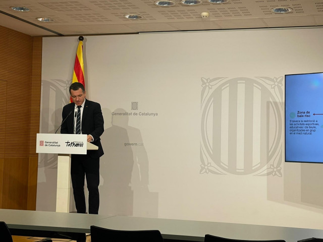 El conseller de Agricultura, Ganadería, Pesca y Alimentación, Òscar Ordeig.