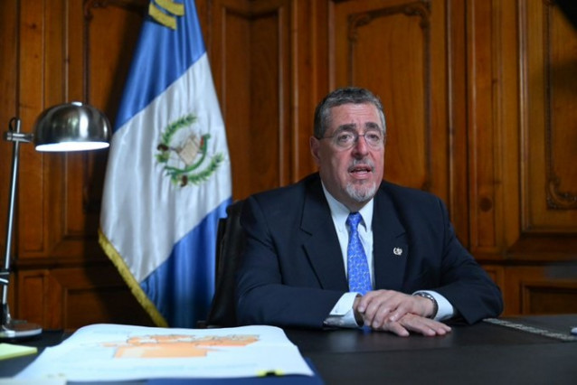 Archivo - El presidente de Guatemala, Bernardo Arévalo.
