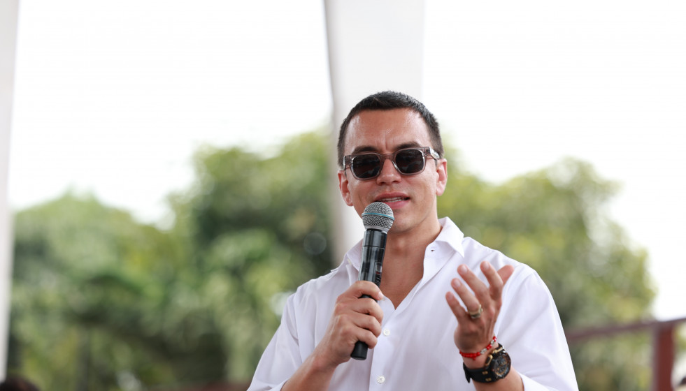 Archivo - El presidente de Ecuador, Daniel Noboa.