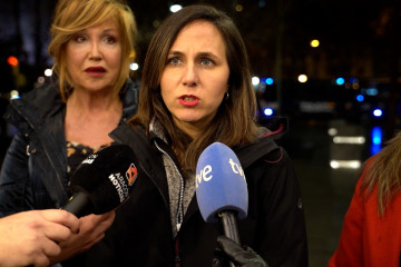 La secretaria general de Podemos, Ione Belarra.