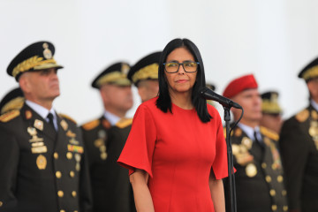 EuropaPress 7256828 caracas jan 29 2026    venezuelas acting president delcy rodriguez front