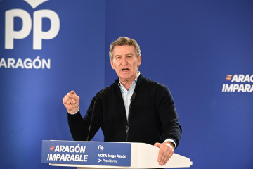 EuropaPress 7259024 presidente pp alberto nunez feijoo comida mitin hotel valdeherrera febrero