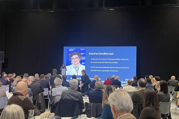 Intervención de Arancha González Laya en el Foro Zedarriak, celebrado en Bilbao
