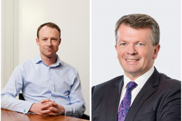 Archivo - El director general de Permira, Chris Pell, y el fundador y consejero delegado de Carne Group, John Donohoe.