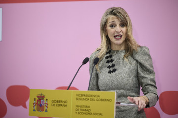 La vicepresidenta segunda del Gobierno y ministra de Trabajo y Economía Social, Yolanda Díaz.