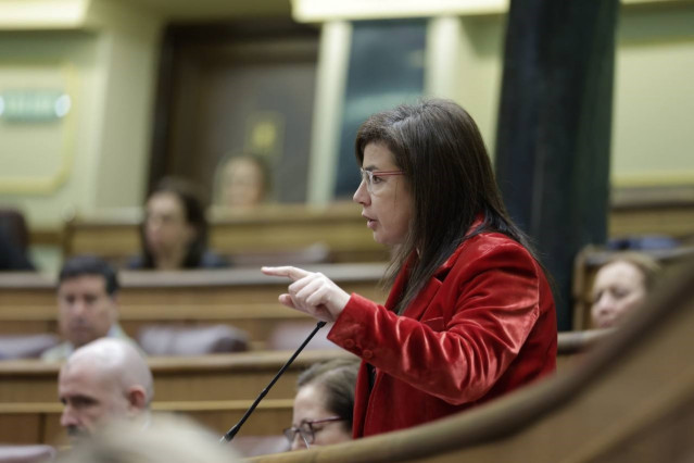 Archivo - La diputada Ana Vázquez, portavoz de Interior del PP, en el hemiciclo