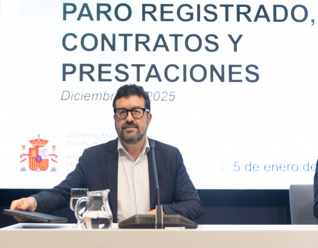 Los secretarios de Estado de Trabajo, Joaquín Pérez Rey.