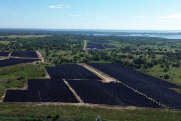 Planta fotovoltaica Tamarindo de Ecoener, en Colombia.