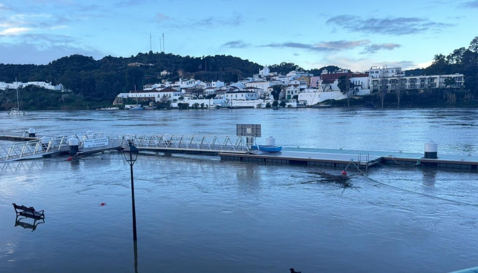 EuropaPress 7263078 rio guadiana paso sanlucar guadiana