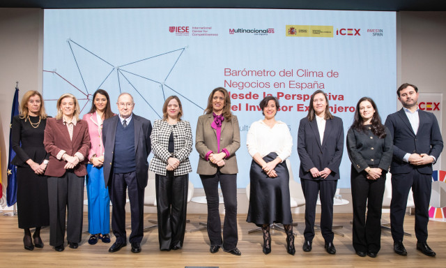 Presentación del 18º Barómetro del Clima de Negocios en España