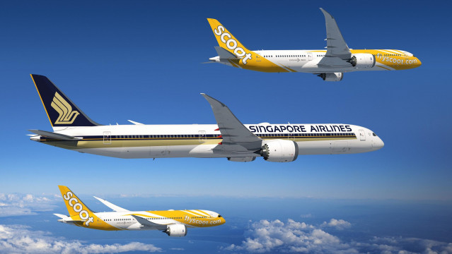 Grupo Singapore Airlines.