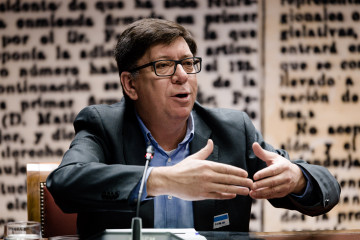 El exdirigente socialista Paco Salazar comparece ante la Comisión de Investigación del ‘caso Koldo’, en el Senado, a 5 de febrero de 2026, en Madrid (España).