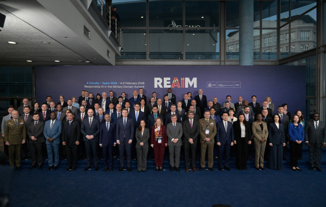 Archivo - Clausura de la III cumbre mundial sobre Inteligencia Artificial responsable en el ámbito militar (REAIM 2026)