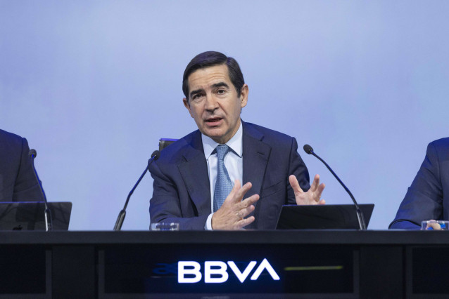 Archivo - El presidente del BBVA, Carlos Torres