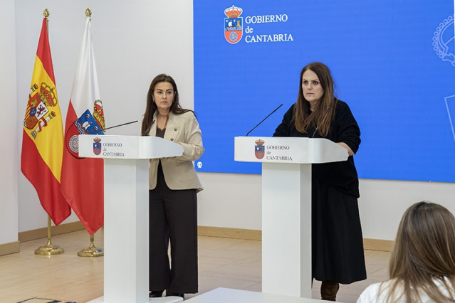 La consejera de Inclusión Social en rueda de prensa.- Archivo