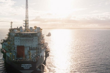 Archivo - Un buque de Petrobras.