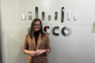 La nueva directora de ventas y empresa de Cisco España, Araceli Vila Cambra