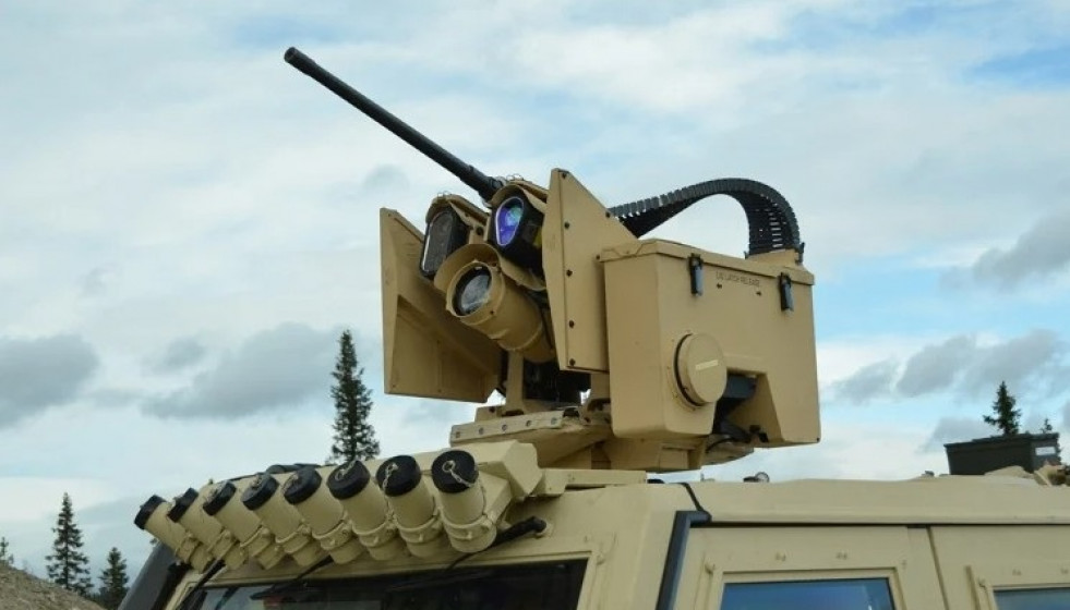 Archivo - Una torreta remota 'Protector RS4' de Kongsberg.