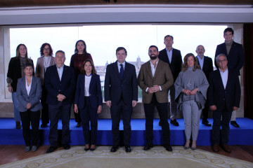 El presidente regional del PP y candidato a la reelección como presidente de la Junta, Alfonso Fernández Mañueco, participa en la presentación de la candidatura del PP por Salamanca