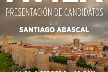 Cartel de la presentación de candidatos