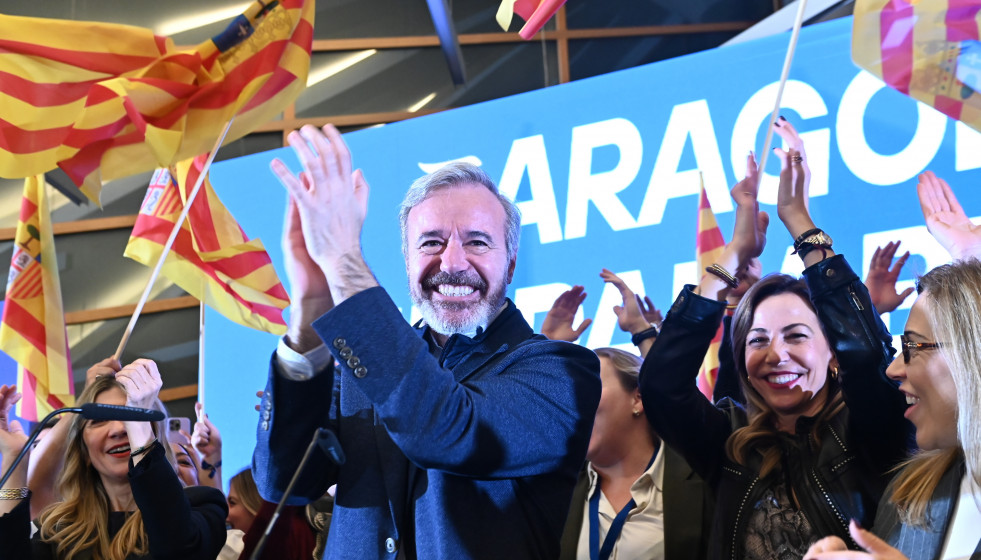 EuropaPress 7275841 candidato pp reeleccion presidencia gobierno aragon jorge azcon ofrece