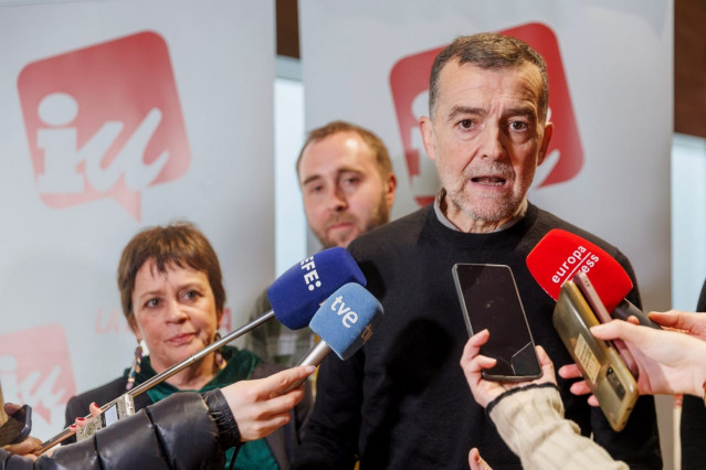 Antonio Maíllo (IU), este sábado en Logroño