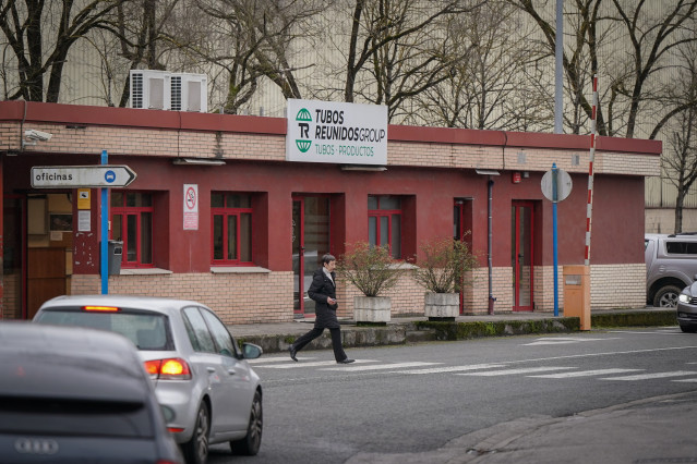 Fábrica de Tubos Reunidos de Amurrio, a 30 de enero de 2026, en Amurrio, Álava, País Vasco (España).
