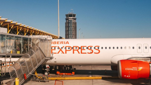 Avión de Iberia Express.